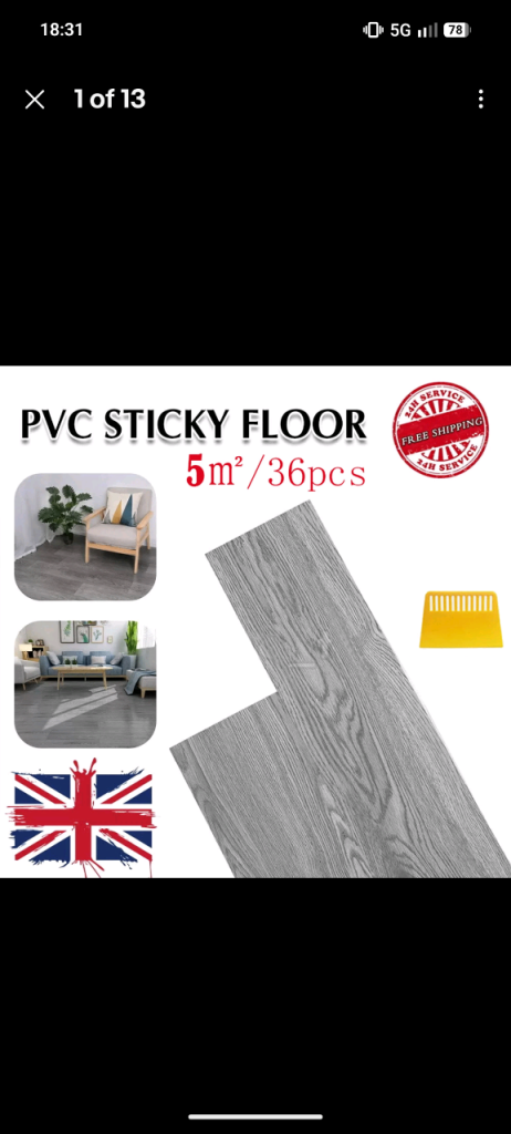 Self-adhesive PVC Floor Flooring Plank Vinyl Flooring