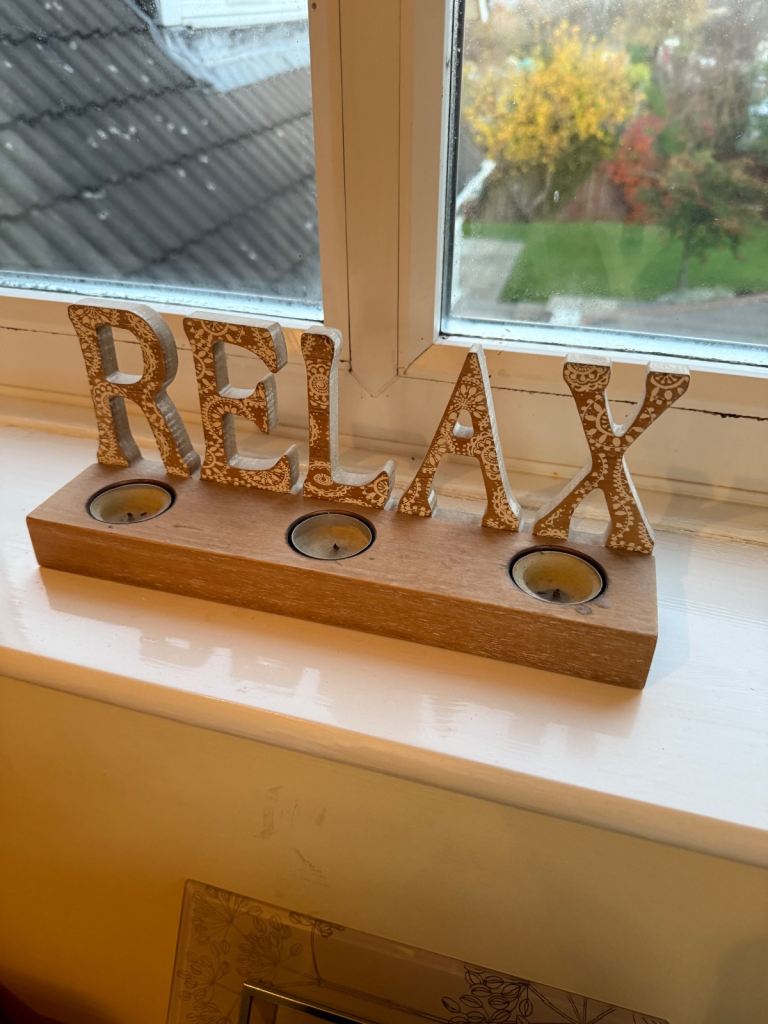 Relax decorative feature