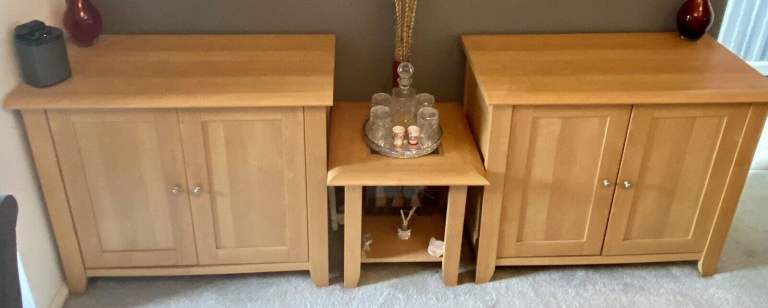 X 2 MIDCENTURY 25 DRAWER HABERDASHERY COUNTERS ,OVERALL CONDITION IS GOOD ,FREE LOCAL DELIVERY