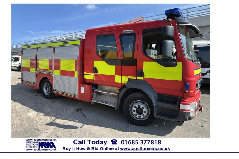 2013 Volvo FL 260 4X2 AUTO 15 TON EMERGENCY ONE FIRE TENDER. ---------------------------- NA Dies...