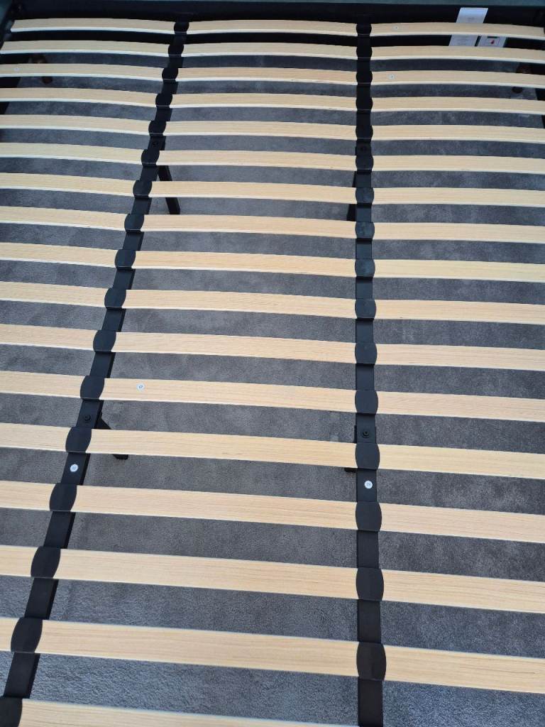 Super king green velvet bed frame 