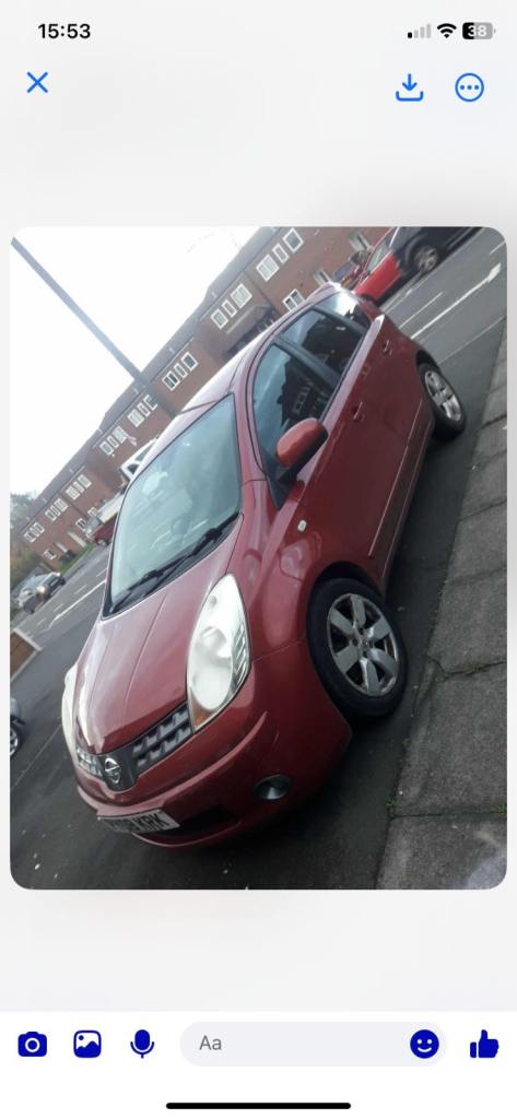 image for Nissan, NOTE, MPV, 2008, Manual, 1386 (cc), 5 doors