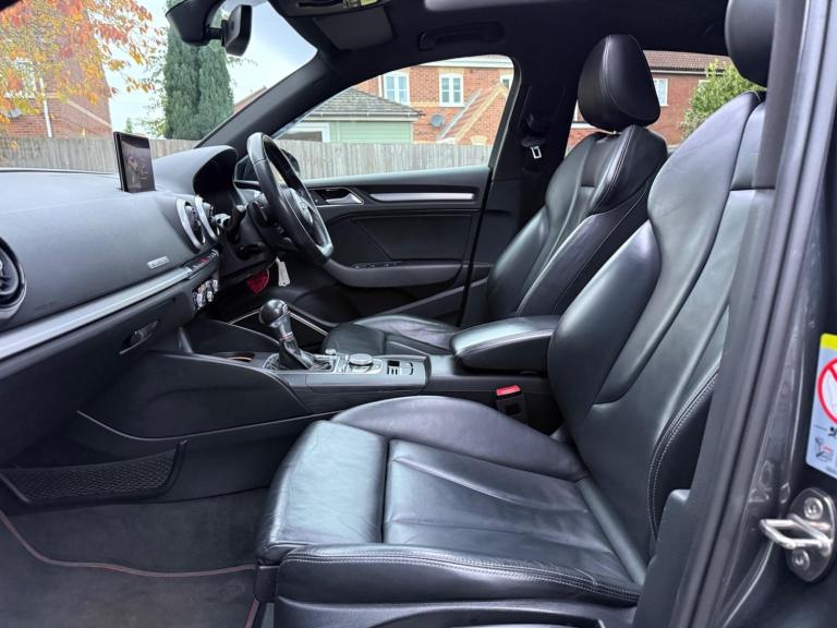 2018 Audi S3 2.0 TFSI Black Edition S Tronic quattro Euro 6 (s/s) 4dr SALOON Petrol Automatic