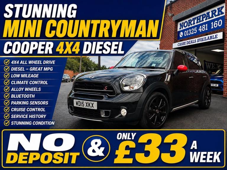 2015 MINI Countryman 2.0 Cooper S D ALL4 5dr HATCHBACK Diesel Manual