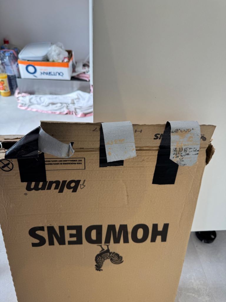 Howden tall kitchen larder / oven housing units