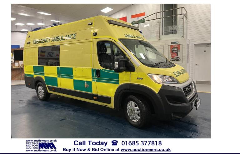 2016 Fiat Ducato 42 MAXI 3.0 MULTIJET POWER 180PS AMBULANCE / CAMPER ----------------------- NA D...