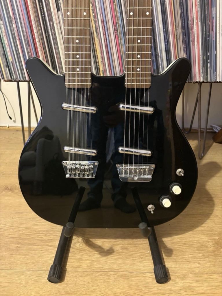 Danelectro Double Neck 6/12 String Guitar