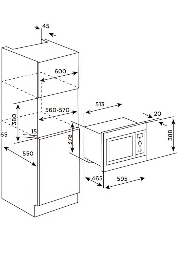 Intergrated microwave 