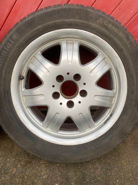 Mercedes SLK Winter tyres on SLK Alloys