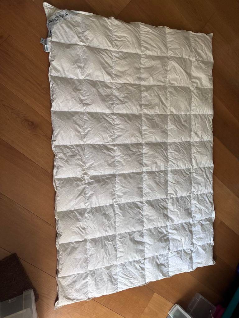 Ultimate Hungarian Goose Down 4.5 tog (single) - perfect for warm nights