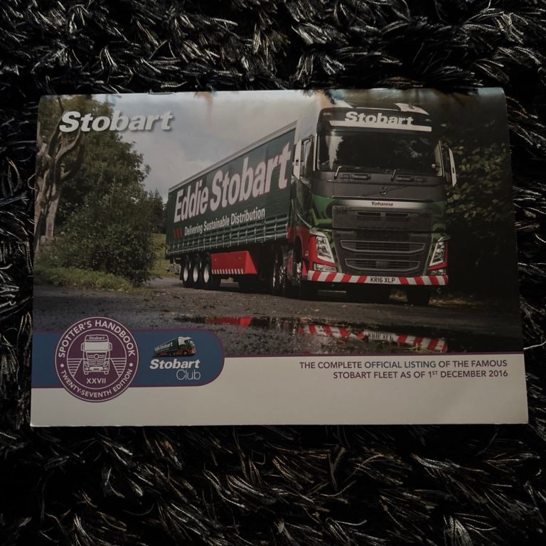 Eddie Stobart Spotters Handbook 27th Edition December 2016