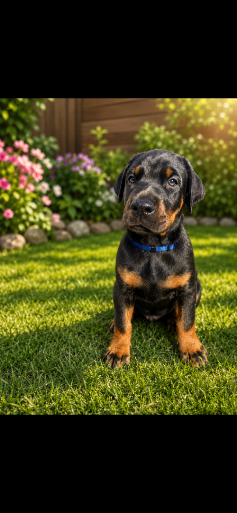 4 Doberman puppies left 
