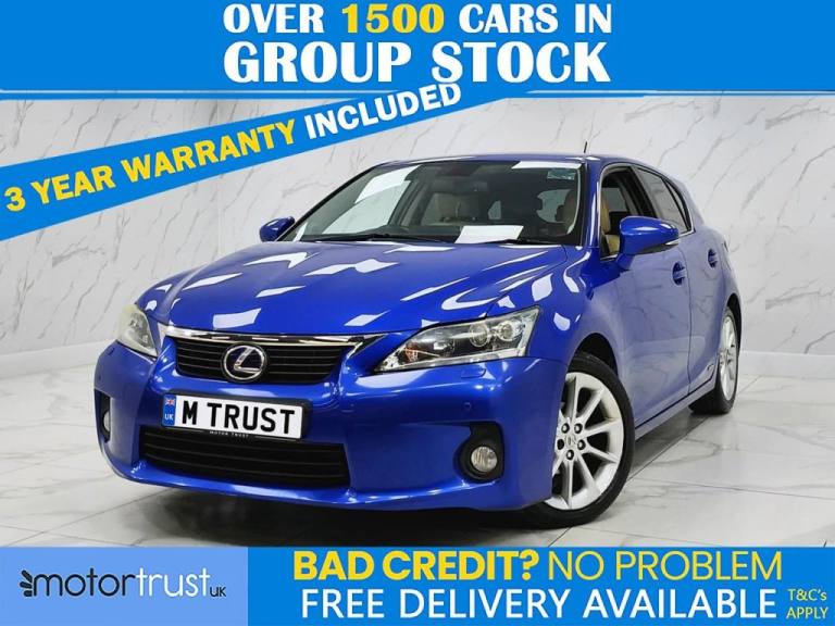 2013 Lexus CT 200h 1.8 Premier 5dr CVT Auto HATCHBACK PETROL/ELECTRIC Automatic