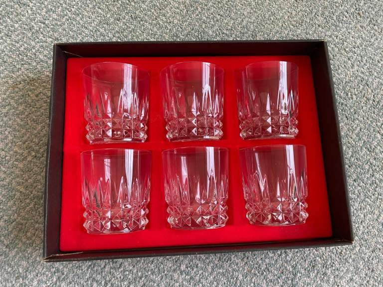 image for crystal whiskey glasses