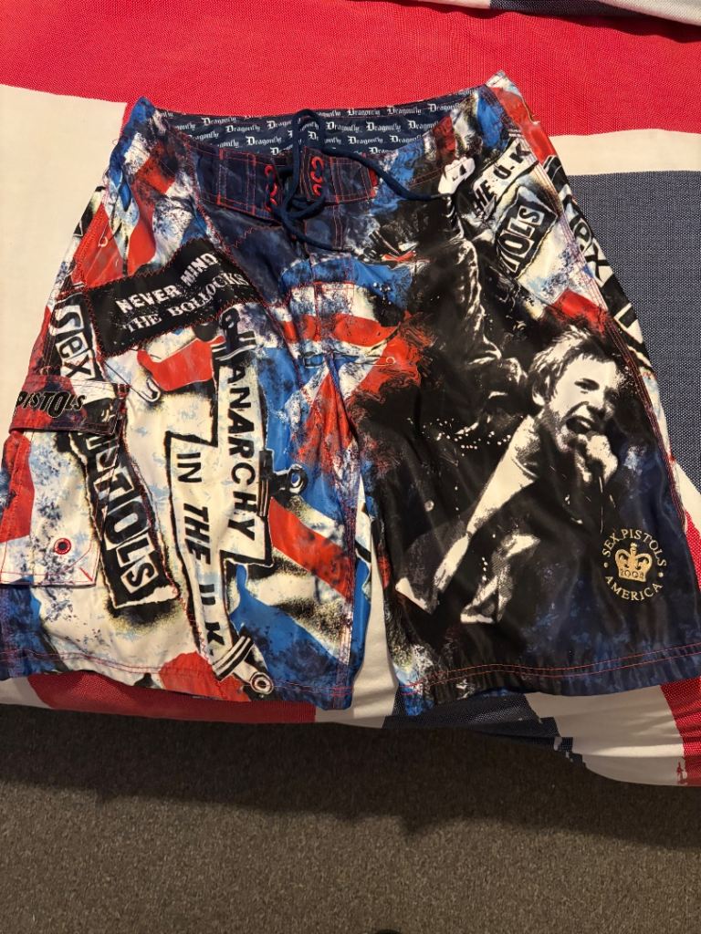 Sex pistols shorts