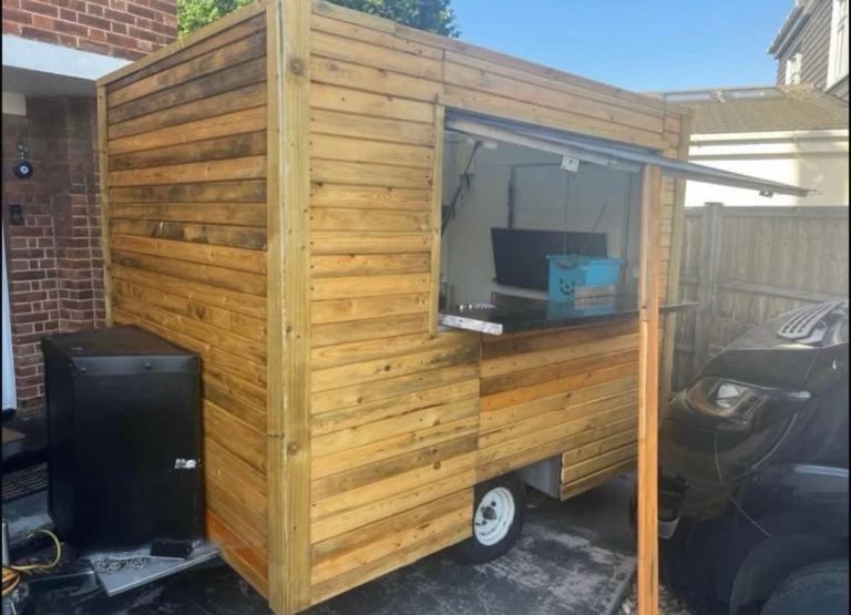  Wooden Food Truck / Catering Trailer in Good Nick