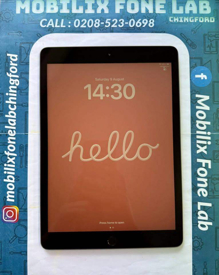 Apple iPad 8th Generation 10.2" 32GB WiFi Latest iOS 26.1 Good Battery Health Good Working Condition