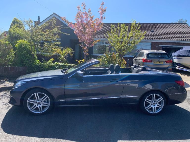 Mercedes-Benz, E CLASS, Convertible, 2014, Semi-Auto, 2143 (cc), 2 doors
