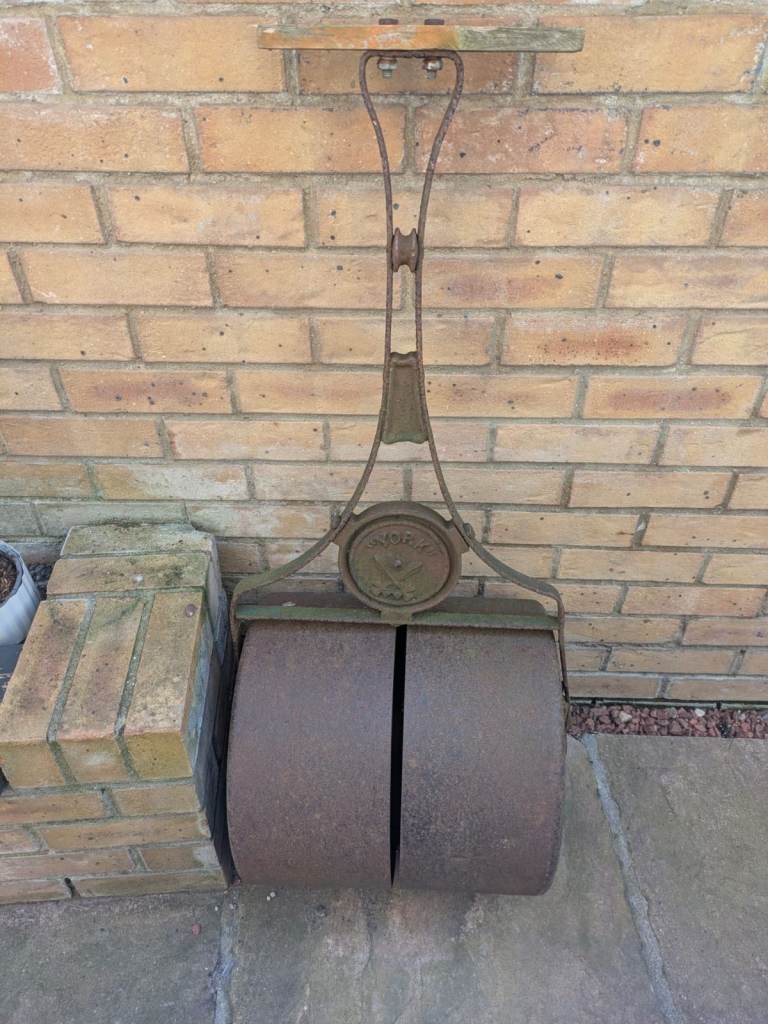 Vintage Garden Roller
