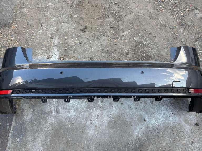 Audi S4 B9 Rear Bumper (2016–2019) – Genuine OEM – Repairable Damage – Collection Only