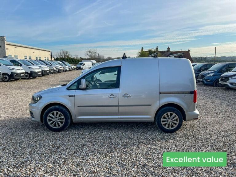 2017 Volkswagen Caddy SWB L1H1 Low Roof Highline C20 Air Con Alloys Sensors EURO 6 NO VAT Panel V...