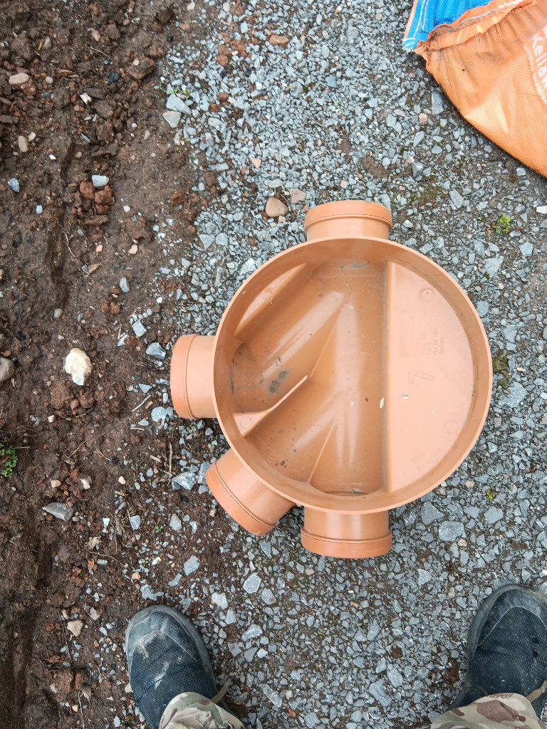 Osma Wavin inspection chamber base 