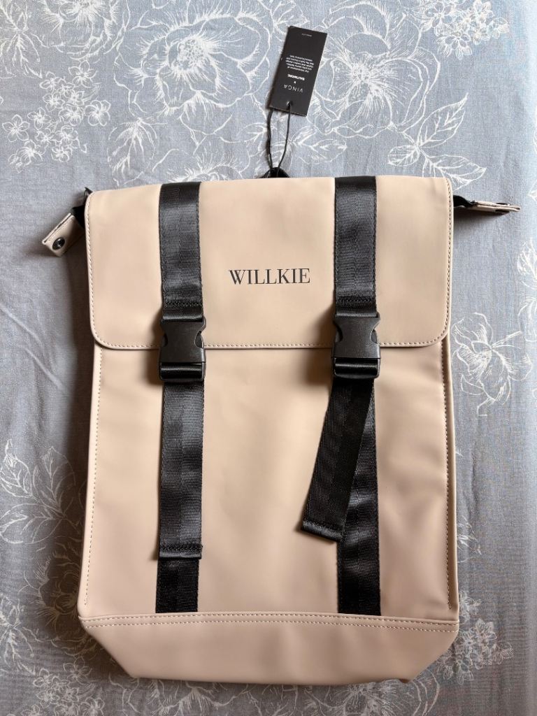 Brand New VINGA Baltimore Backpack – Beige