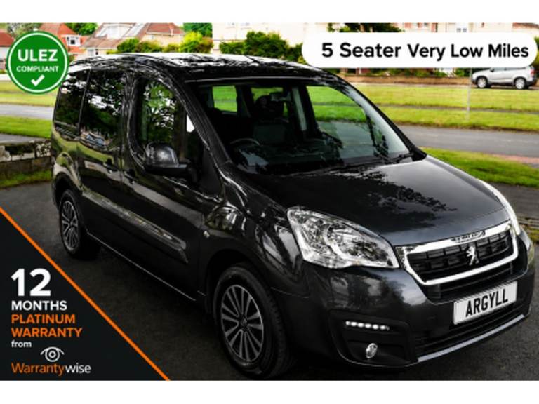 Peugeot Partner Horizon 1.6 Diesel Manual 5 seater wheelchair accessible vehicle WAV