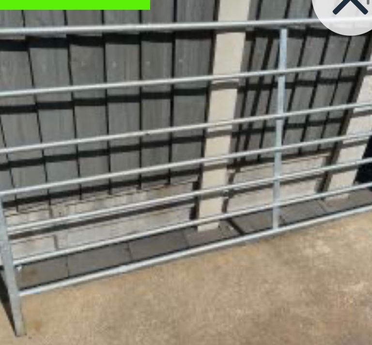 6ft sheep hurdles galvanised steel interlocking 
