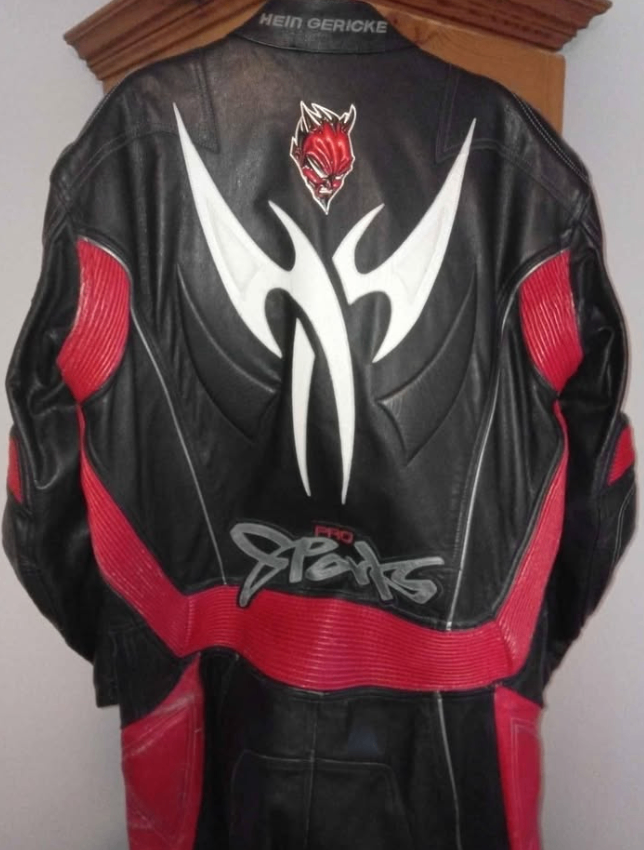 Hein Gericke full leather Pro Sports race suit