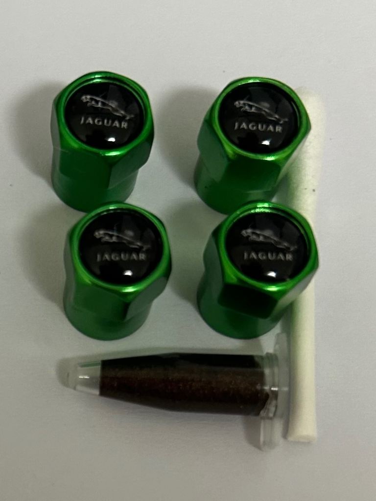 Jaguar Tyre valve cover with grease 