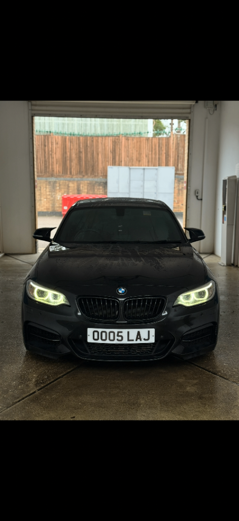 BMW M235i auto in black 