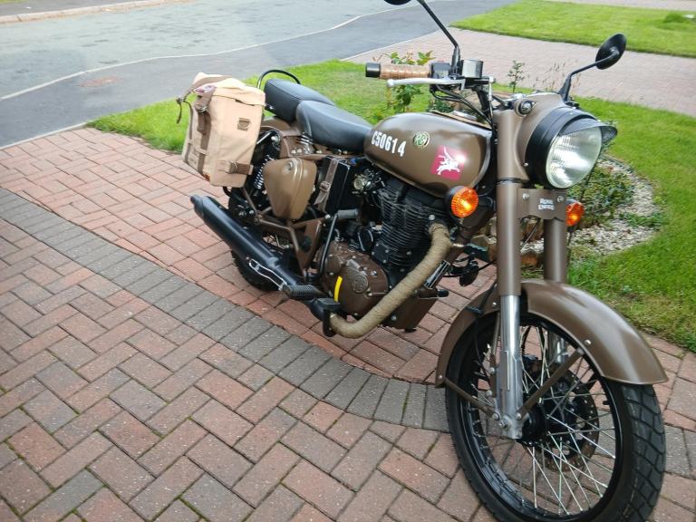 2019 Royal Enfield 500 PEGASUS