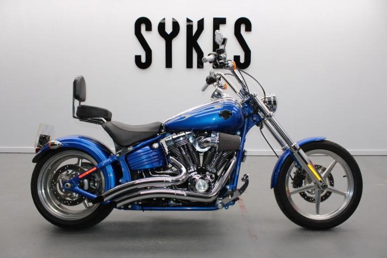 2008 Harley-Davidson FXCWC Softail Rocker C in Blue