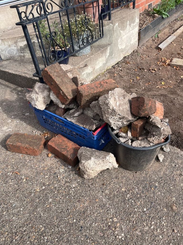 Mixed Rubble and Bricks – Free for Collection