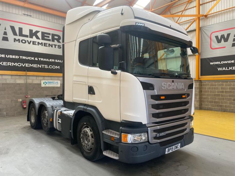 SCANIA G450 HIGHLINE *EURO 6* 6X2 TRACTOR UNIT - 2015 - BP15 OWC