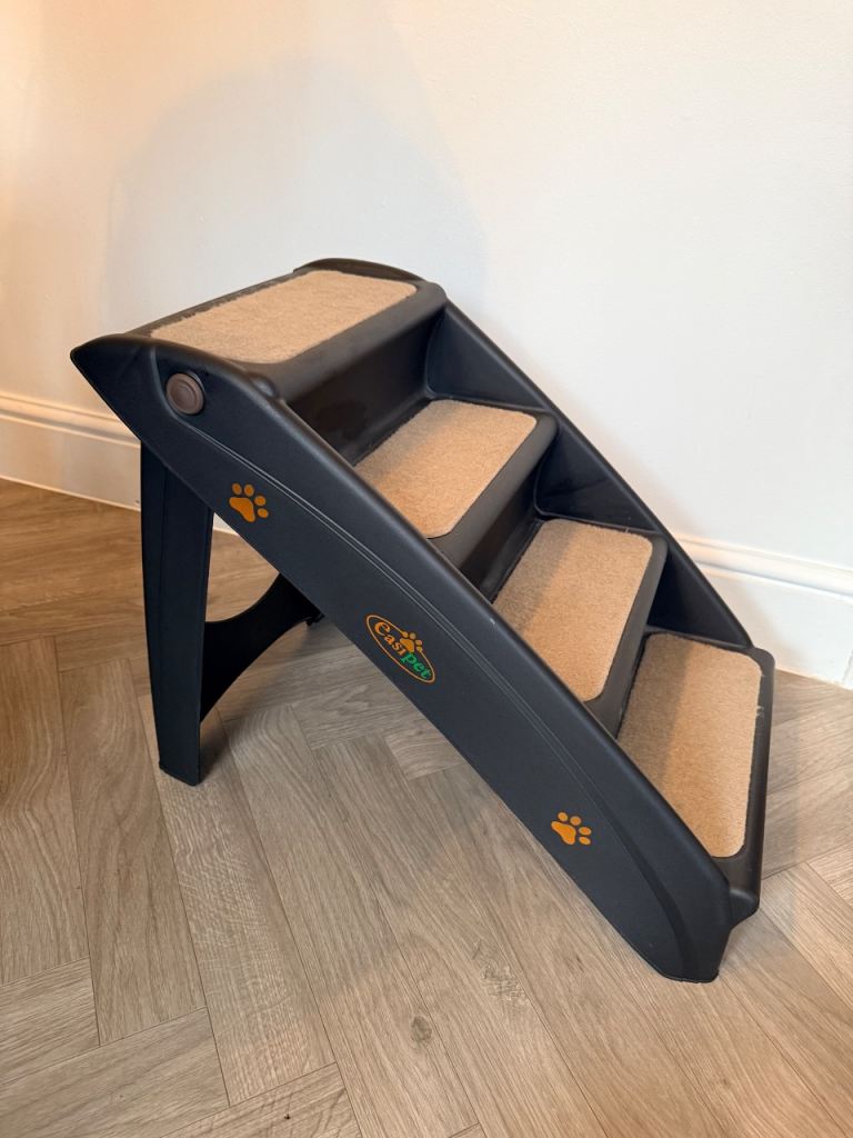 Easipet Black Pet Stairs 