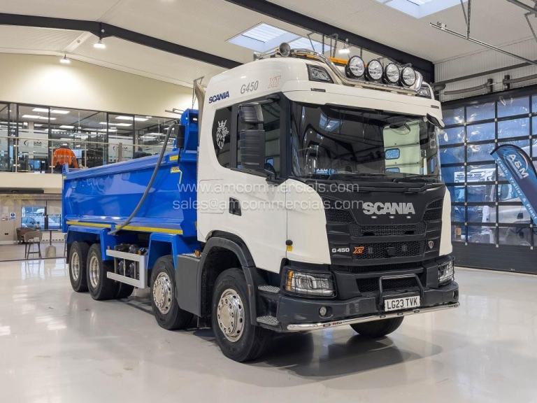 2023 (23) SCANIA G450 XT 8X4 32T TIPPER