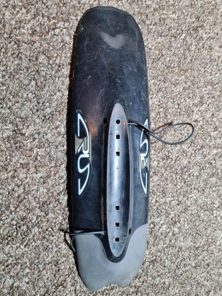 Crude frame mounted mudguard