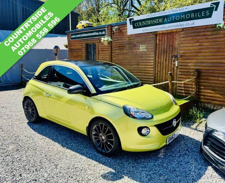 2013 Vauxhall ADAM 1.2i Glam 3dr HATCHBACK PETROL Manual