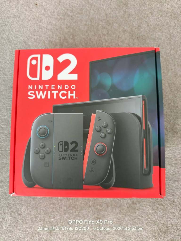 Nintendo Switch Console - Brand New, Sealed Box