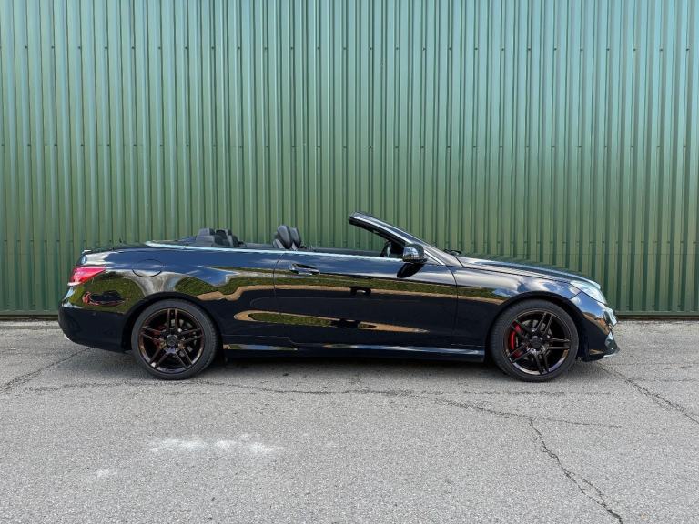 Mercedes Benz E220 AMG Sport CDi Auto Convertible 2013 Black 118k Full History 