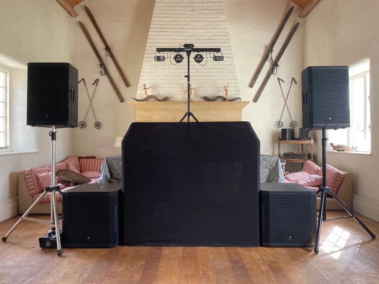 Full Wedding/Events DJ Setup – sound & lighting package