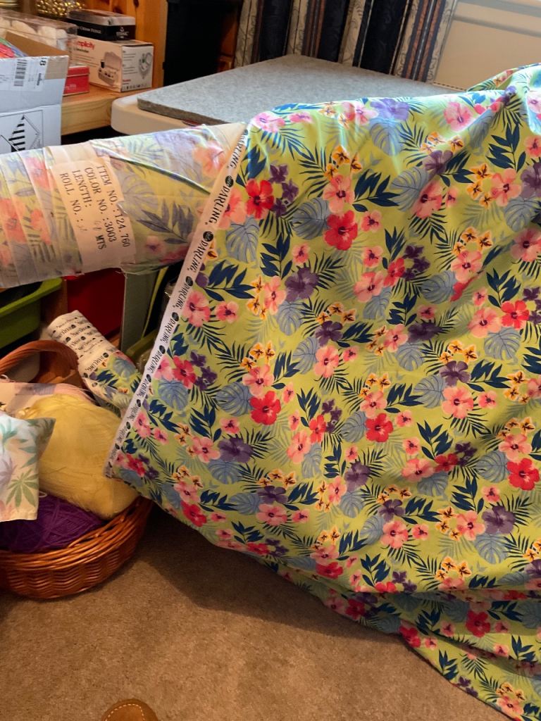 image for Sewing 17 Metres of Little Darling Fabric 60 inches wide Cotton 