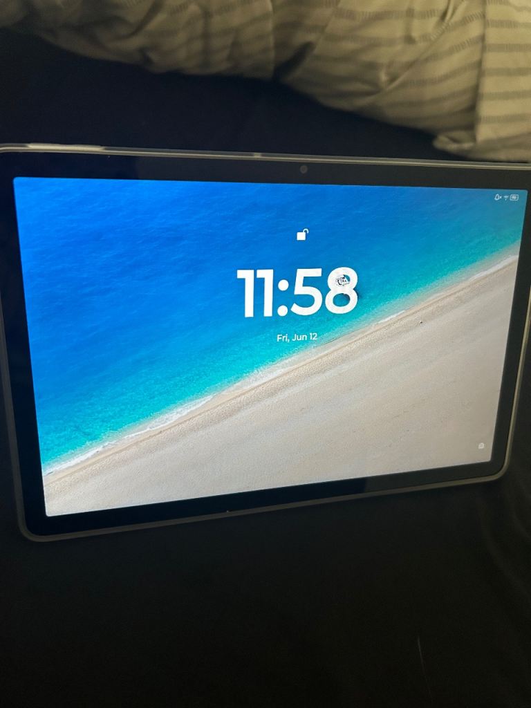Lenovo Tablet with Stand – Grey, excellent condition