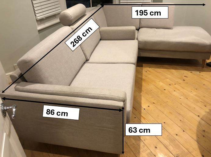 Scandinavian designer sofa