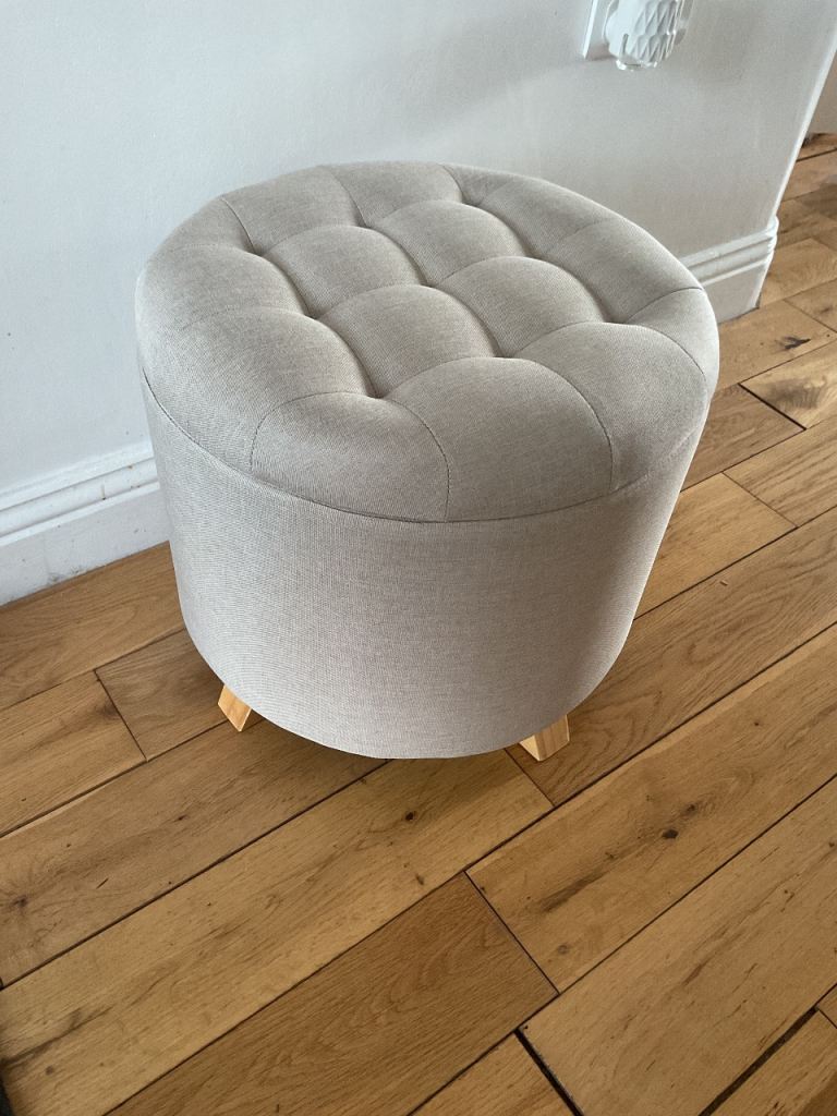 tectake Storage Footstool New