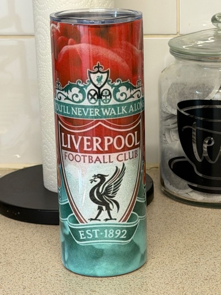 Liverpool FC stainless steel tumbler – Brand New
