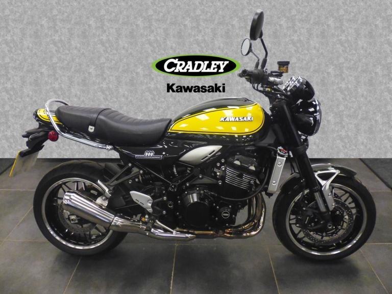 2024 Kawasaki Z900RS Yellow Ball.