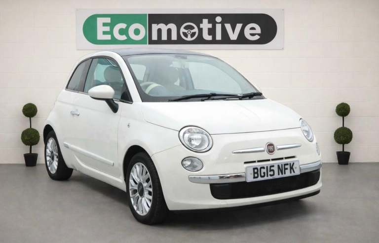  Fiat 500 1.2 Lounge Euro 6 (s/s) 3dr Petrol Manual